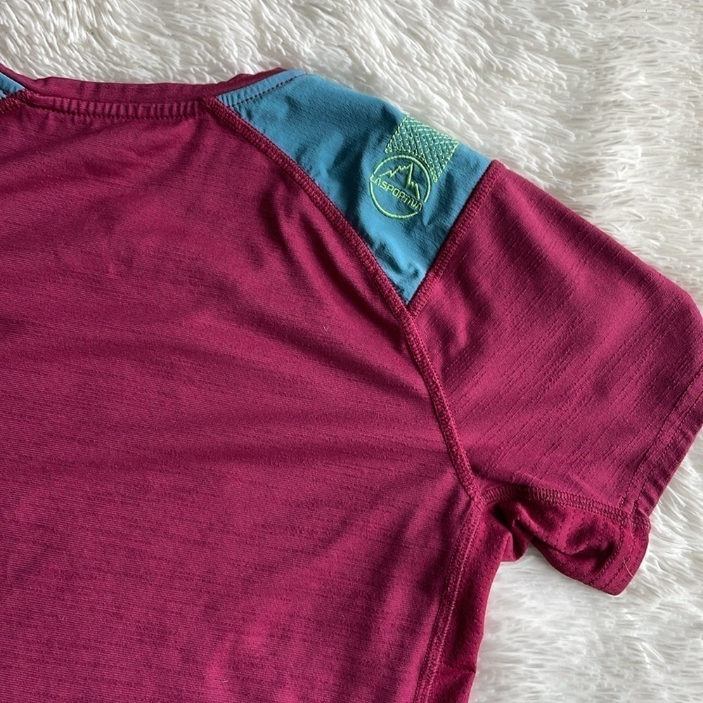 La Sportiva climbing hiking outdoor Compass T Shirt Womens small - Picture 4 of 9